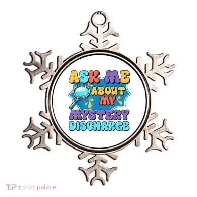 Fun Inappropriate Mystery Discharge Embarrassing Adult Humor Ornament