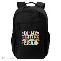 Funny In My Testing Coordinator Era Motivational Students Cute Gift Backpack thumb 0