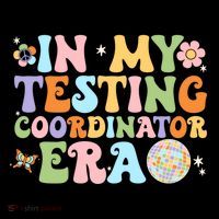 Funny In My Testing Coordinator Era Motivational Students Cute Gift Backpack thumb 2