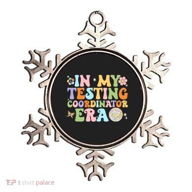 Funny In My Testing Coordinator Era Motivational Students Cute Gift Ornament