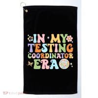 Funny In My Testing Coordinator Era Motivational Students Cute Gift Golf Towel thumb 0