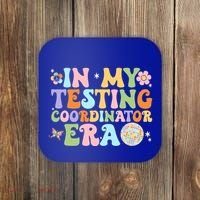 Funny In My Testing Coordinator Era Motivational Students Cute Gift Coaster thumb 0