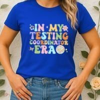 Funny In My Testing Coordinator Era Motivational Students Cute Gift Women's T-Shirt thumb 2