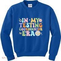 Funny In My Testing Coordinator Era Motivational Students Cute Gift Kids Sweatshirt thumb 0