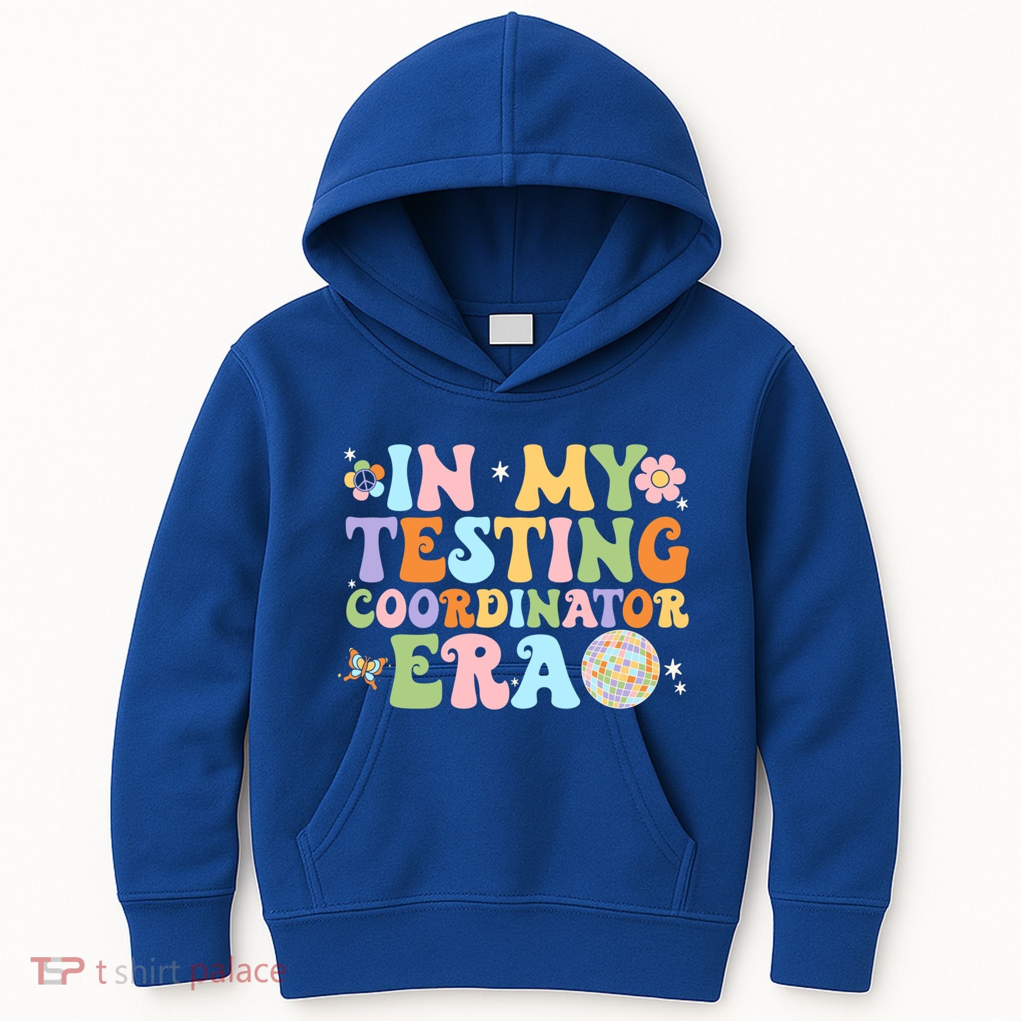 Funny In My Testing Coordinator Era Motivational Students Cute Gift Kids Hoodie
