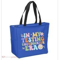 Funny In My Testing Coordinator Era Motivational Students Cute Gift Tote Bag thumb 2