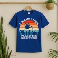 Funny I Make Them Planties Wet Vintage Gardener Gardening Gift T-Shirt thumb 2