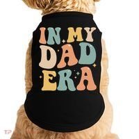 Funny In My Dad Era Lover Groovy Retro Daddy Fathers Day Gift Doggie Tank thumb 0