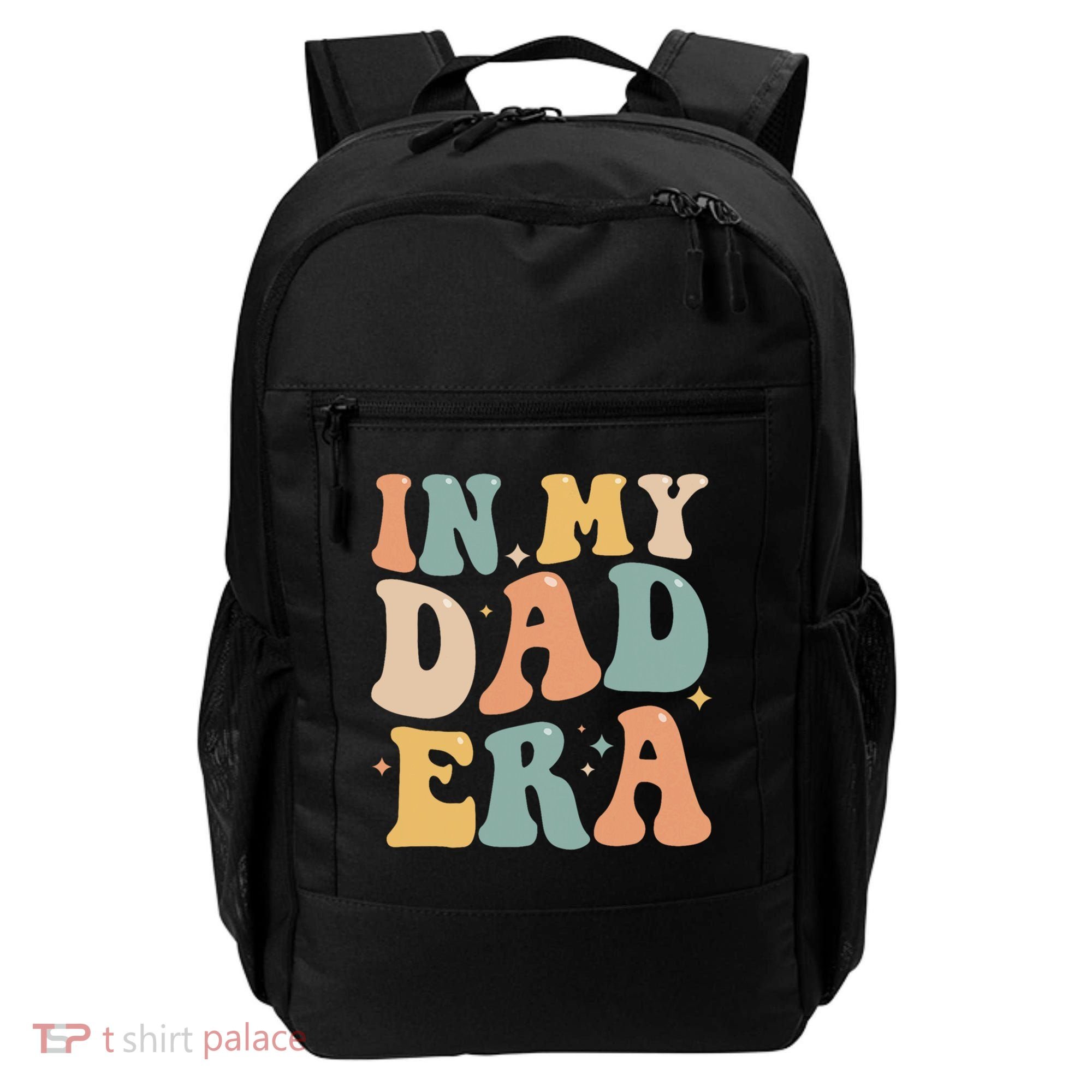 Funny In My Dad Era Lover Groovy Retro Daddy Fathers Day Gift Backpack