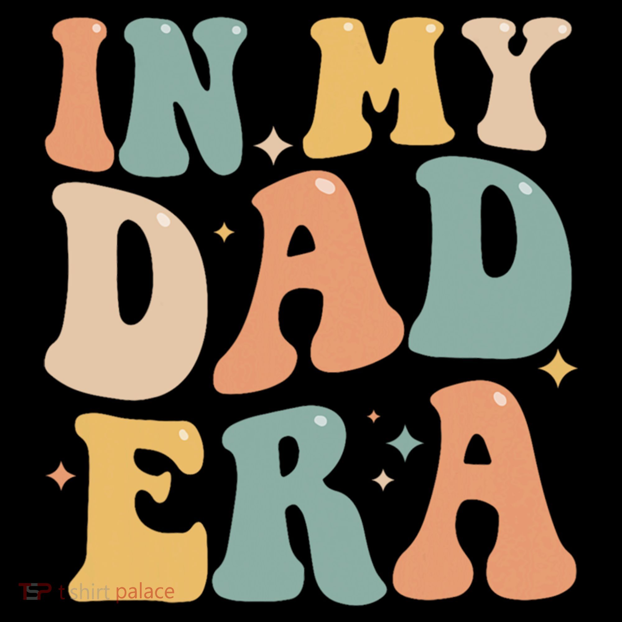 Funny In My Dad Era Lover Groovy Retro Daddy Fathers Day Gift Coffee Mug