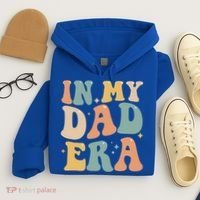 Funny In My Dad Era Lover Groovy Retro Daddy Fathers Day Gift Hoodie thumb 4