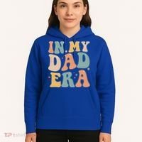 Funny In My Dad Era Lover Groovy Retro Daddy Fathers Day Gift Hoodie thumb 5