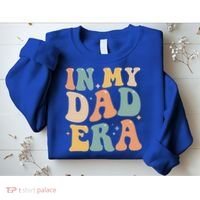Funny In My Dad Era Lover Groovy Retro Daddy Fathers Day Gift Sweatshirt thumb 2