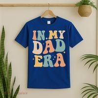 Funny In My Dad Era Lover Groovy Retro Daddy Fathers Day Gift T-Shirt thumb 2