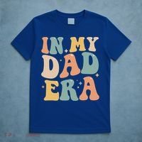 Funny In My Dad Era Lover Groovy Retro Daddy Fathers Day Gift T-Shirt thumb 5