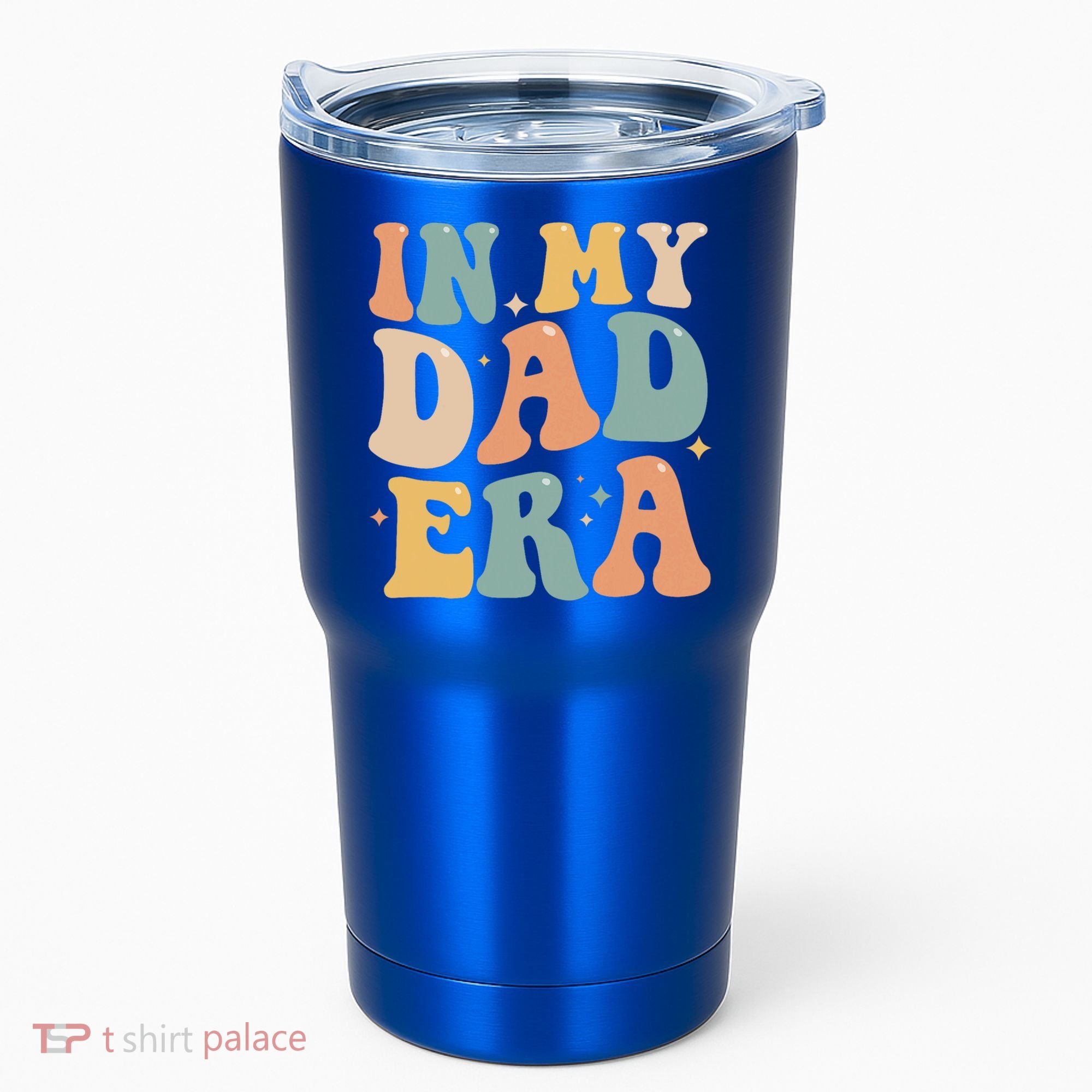 Funny In My Dad Era Lover Groovy Retro Daddy Fathers Day Gift Tumbler