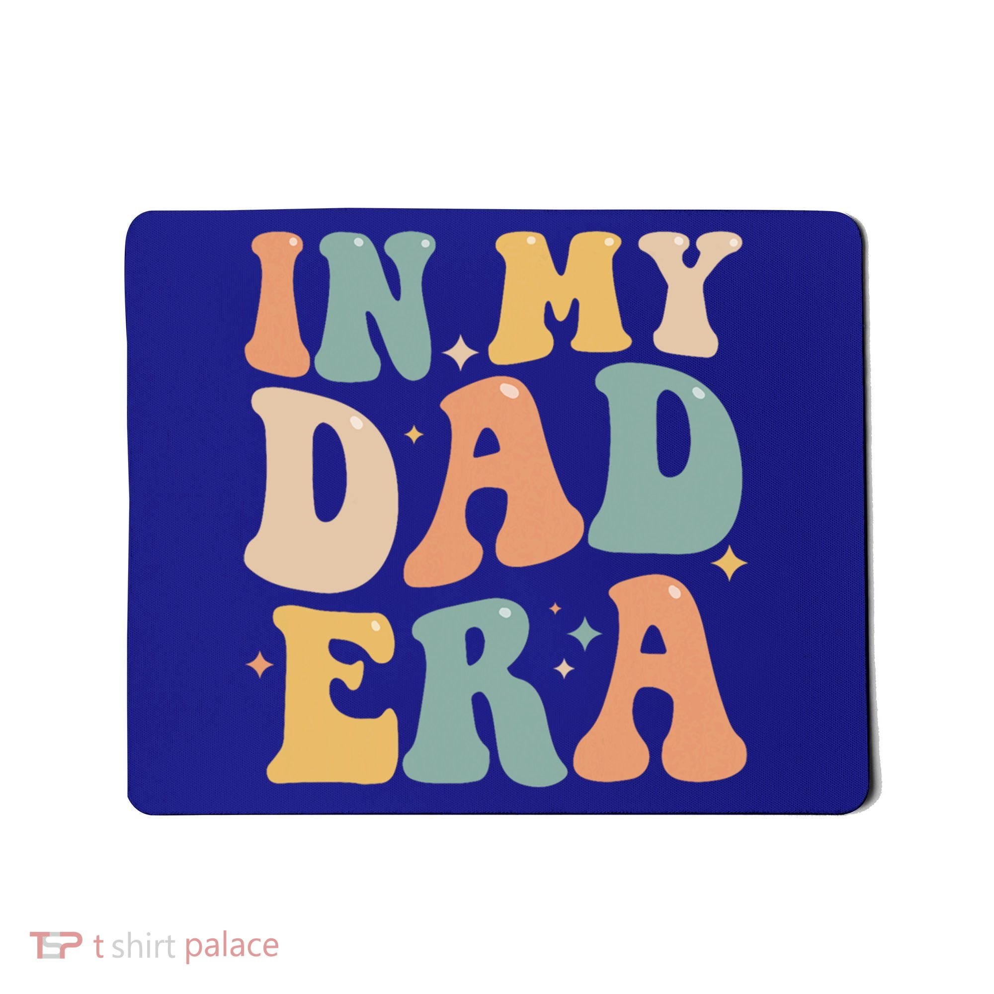 Funny In My Dad Era Lover Groovy Retro Daddy Fathers Day Gift Mousepad