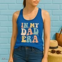 Funny In My Dad Era Lover Groovy Retro Daddy Fathers Day Gift Women's Tank Top thumb 2