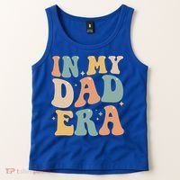 Funny In My Dad Era Lover Groovy Retro Daddy Fathers Day Gift Tank Top thumb 2