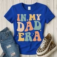 Funny In My Dad Era Lover Groovy Retro Daddy Fathers Day Gift Women's T-Shirt thumb 3