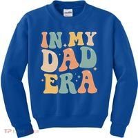 Funny In My Dad Era Lover Groovy Retro Daddy Fathers Day Gift Kids Sweatshirt thumb 0