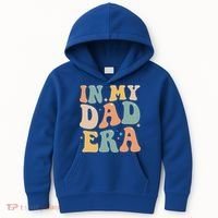 Funny In My Dad Era Lover Groovy Retro Daddy Fathers Day Gift Kids Hoodie thumb 0