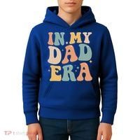 Funny In My Dad Era Lover Groovy Retro Daddy Fathers Day Gift Kids Hoodie thumb 4