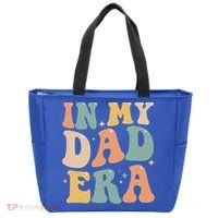 Funny In My Dad Era Lover Groovy Retro Daddy Fathers Day Gift Tote Bag thumb 0
