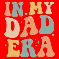 Funny In My Dad Era Lover Groovy Retro Daddy Fathers Day Gift Santa Hat thumb 1