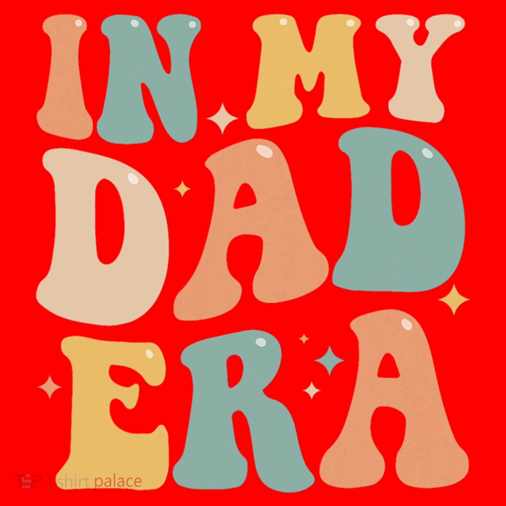Funny In My Dad Era Lover Groovy Retro Daddy Fathers Day Gift Santa Hat