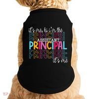 Funny ItS Me Hi IM The Assistant Principal ItS Me School Doggie Tank thumb 0