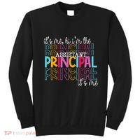 Funny ItS Me Hi IM The Assistant Principal ItS Me School Sweatshirt thumb 0