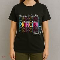 Funny ItS Me Hi IM The Assistant Principal ItS Me School T-Shirt thumb 4