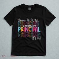 Funny ItS Me Hi IM The Assistant Principal ItS Me School T-Shirt thumb 5