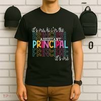 Funny ItS Me Hi IM The Assistant Principal ItS Me School T-Shirt thumb 6