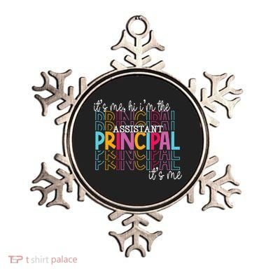 Funny ItS Me Hi IM The Assistant Principal ItS Me School Ornament