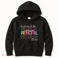 Funny ItS Me Hi IM The Assistant Principal ItS Me School Kids Hoodie thumb 0