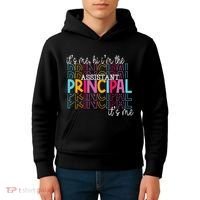 Funny ItS Me Hi IM The Assistant Principal ItS Me School Kids Hoodie thumb 4