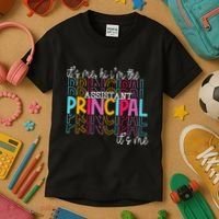 Funny ItS Me Hi IM The Assistant Principal ItS Me School Kids T-Shirt thumb 3