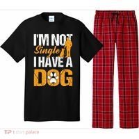 Funny I'm Not Single I Have A Dog Pajama Set thumb 0