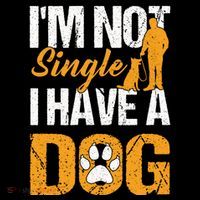 Funny I'm Not Single I Have A Dog Women's Hoodie thumb 2