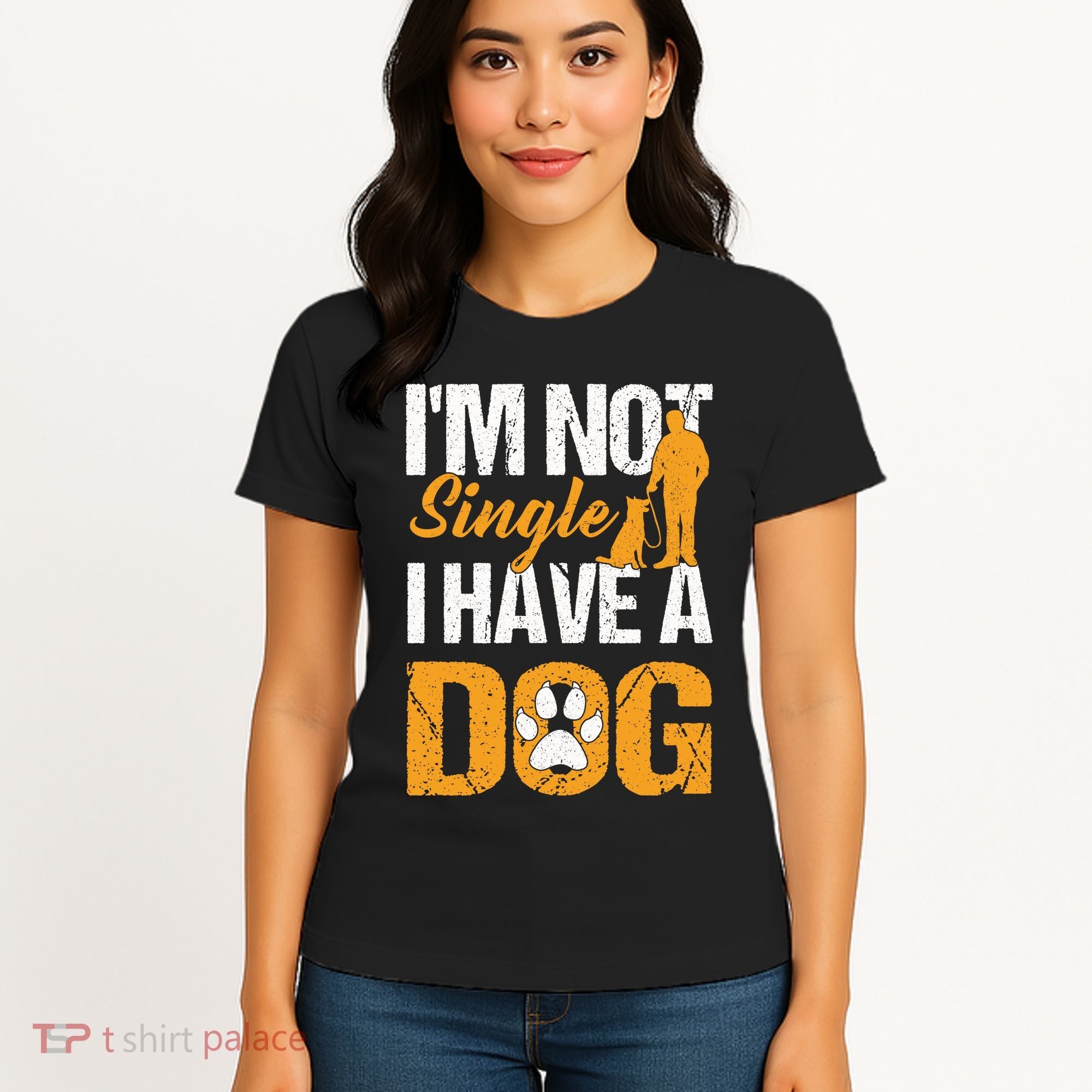Funny I'm Not Single I Have A Dog Women's T-Shirt