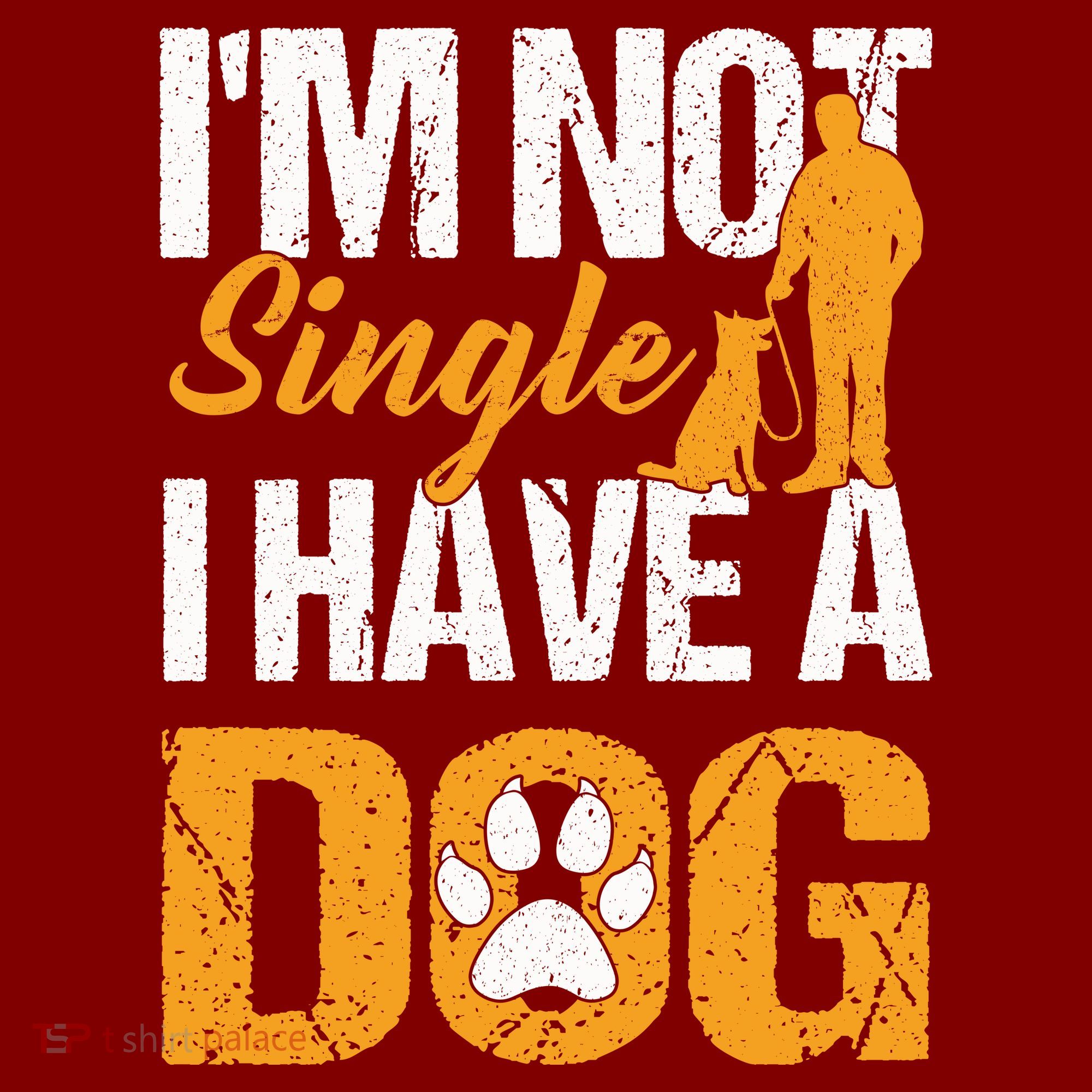 Funny I'm Not Single I Have A Dog Mousepad
