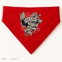 Freedom Is Not Free Eagle USA-Made Doggie Bandana thumb 0