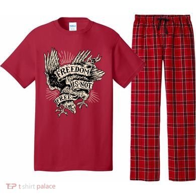 Freedom Is Not Free Eagle Pajama Set