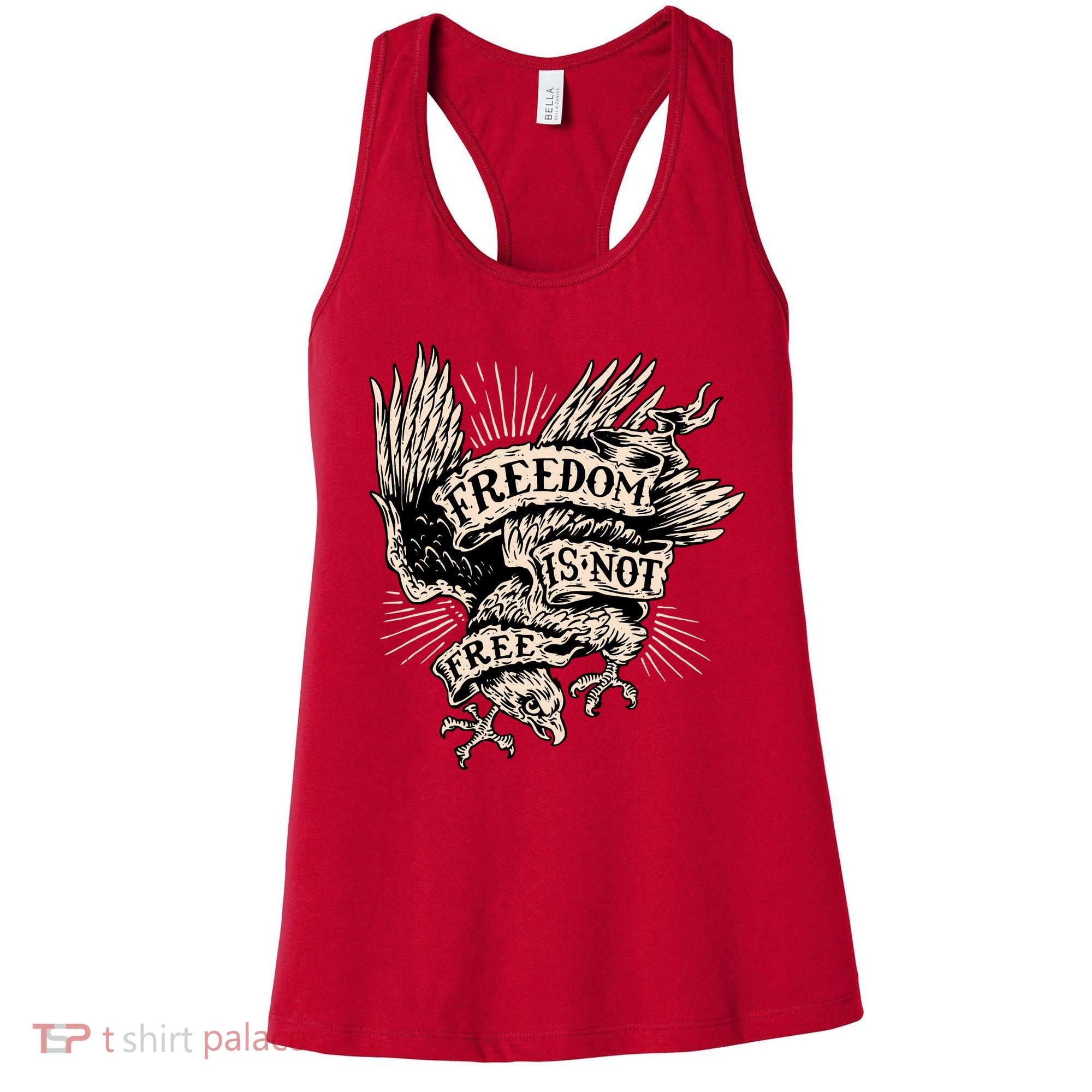 Freedom Is Not Free Eagle Women's Tank Top