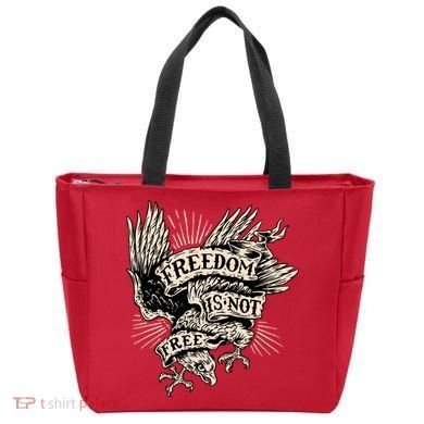 Freedom Is Not Free Eagle Tote Bag