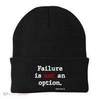 Failure Is Not An Option Beanie thumb 0