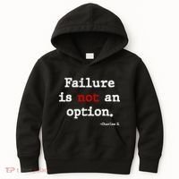 Failure Is Not An Option Kids Hoodie thumb 0