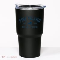 Fire Island New York Preppy Throwback Retro Souvenir Tumbler thumb 0